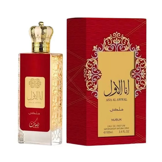 Ana Al Awwal Nusuk Red Perfume Feminino Eau De Parfum 100Ml