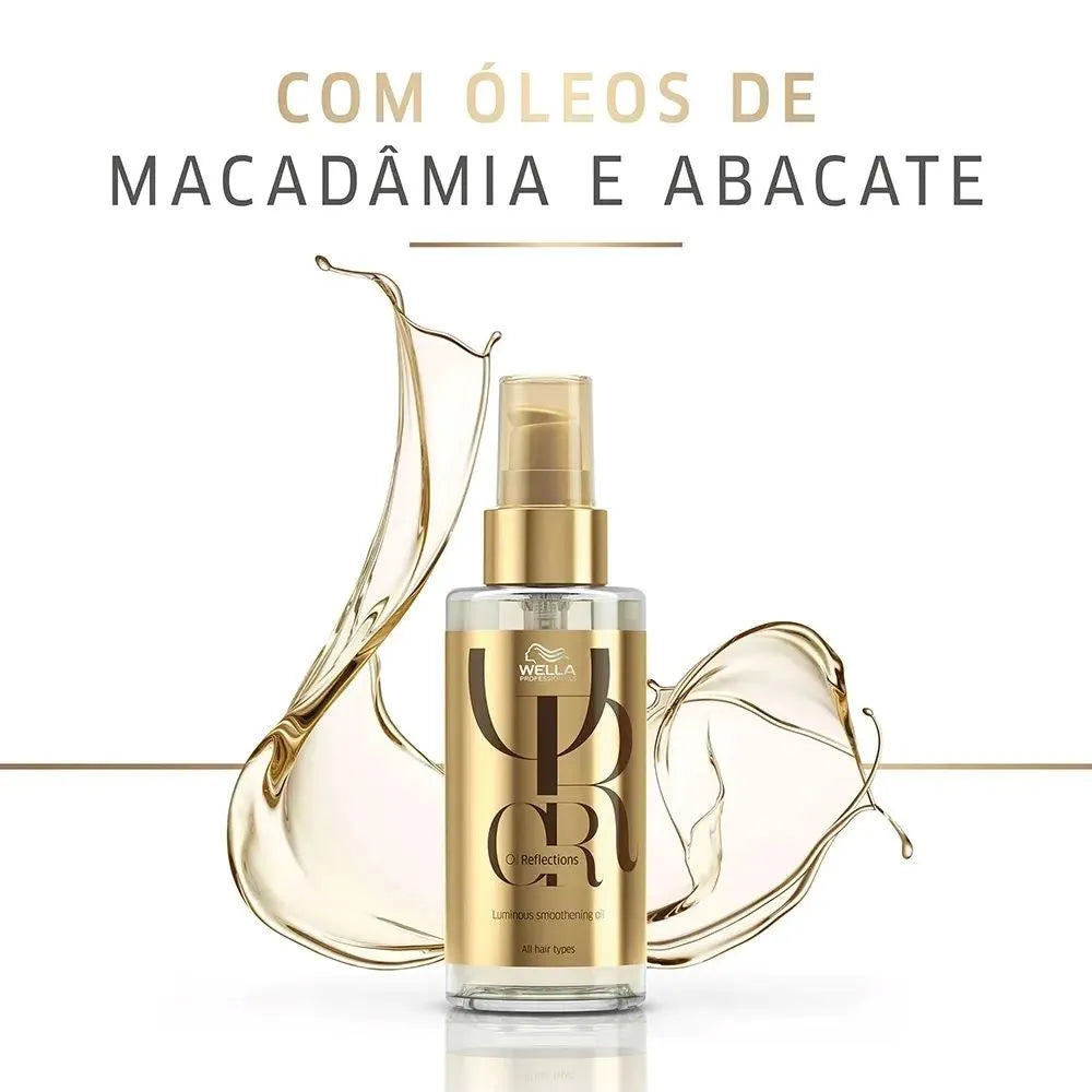 Wella Oil Reflections Óleo Suavizante Tratamento 100ml